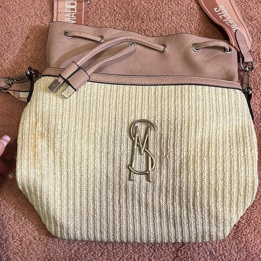 Steve Madden cinch bag with adjustable strap